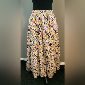 Floral Skirt Old Navy Size S